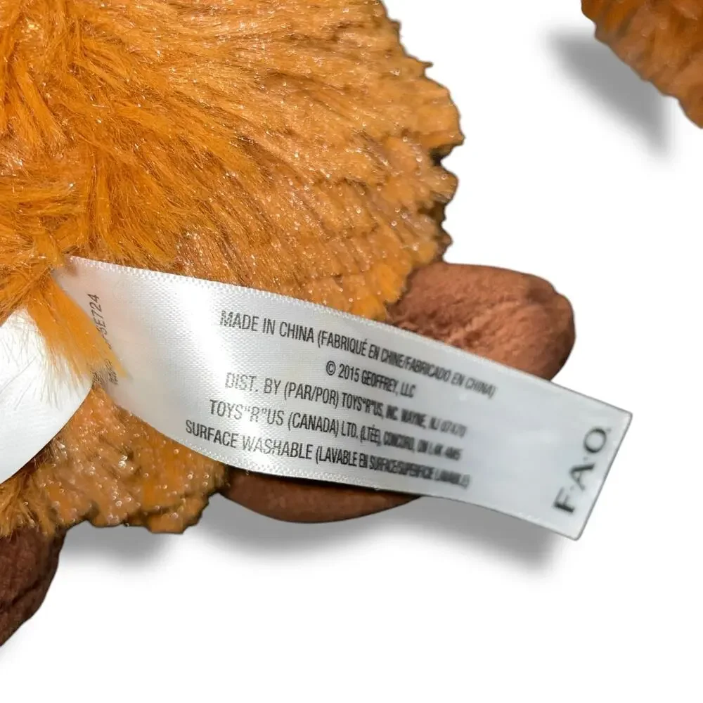 FAO Schwarz Hanging Monkey Orangutan Plush Toys R Us 18
